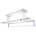 Electric Clothes Drying Rack With Retractable Design LED Lights And UV Sterilization 3d model