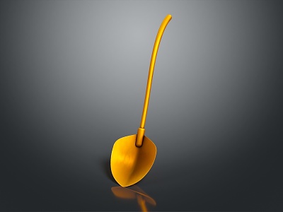 spade shovel tool hardware tools processing tools 3d model