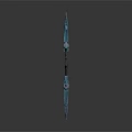 Crossbow Mechanical Crossbow Shift Bow and Arrow Shoot Far Equipment Weapons High-tech Crossbow 3d model