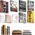 Books and Magazines Collection With Various Cover Designs Different Titles And Stacked Arrangement