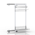 Modern Interior Storage Rack 3d model