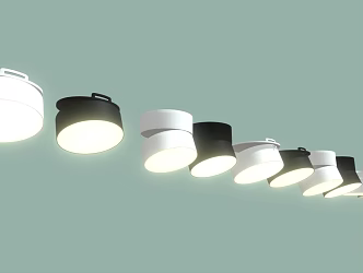 Other hardware spotlights combination top spotlights downlights spotlights 3d model