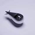 Teardrop Shaped Smart Machine With Sleek Design And Smooth Surface On White Background 3d model