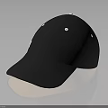 Classic Black Baseball Cap With Simple Design For Casual Everyday Wear