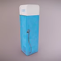 Retro Blue Coca-Cola Commercial Vending Machine With Classic Design For Business Use