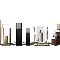 Stylish Decorative Candle Lamps with Various Designs and Materials for Home Decor