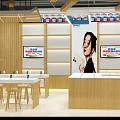 Digital Store with Mobile Repair Center After Sales Service and Digital Products Display with Computers