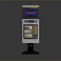 Self Service Sports Ticket Kiosk With Touch Screen Display And Computer Control System