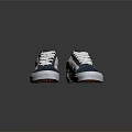 Classic Canvas Sneakers Blue Pink White Casual Stylish Low Top Design