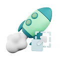 E-commerce Icons Collection Featuring Shopping Cart AI Cloud User Avatar Headphones And Charts