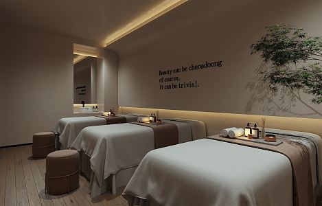 Modern Beauty Salon 3d model