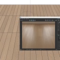 Modern Wood Flooring 3d model