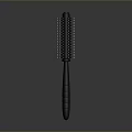 Black Hair Brush With Sleek Handle For Daily Grooming Needs