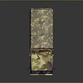 Military Camouflage Transport Truck With Six Wheel Design And Covered Cargo Bed