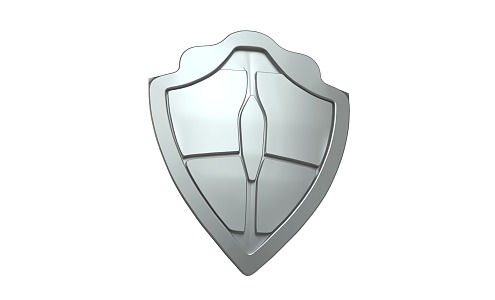 Modern Shield 3d model