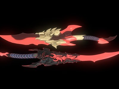 War Dagger Weapons model