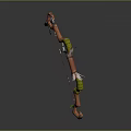 Crossbow Mechanical Crossbow Shift Bow and Arrow Shoot Far Equipment Weapons High-tech Crossbow 3d model