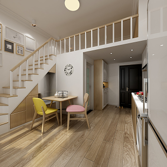 Nordic Apartment 3d model