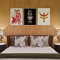 Cozy Hotel Room With Wooden Walls Curved Ceiling Large Windows And Green Trees View