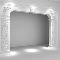 European style pass shape pass 3d model
