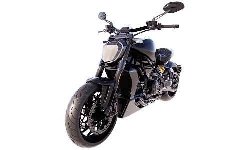 Modern Motorcycle Cool Motorcycle 3d model