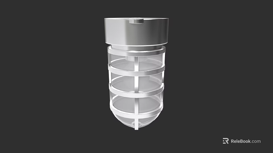 Contemporary Clear Layered Chandelier With Transparent Design And Silver Metal Frame 3d model 