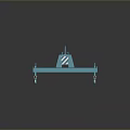 ACCO Blue Lifting Beam With Structural Design And Industrial Handling Wheels