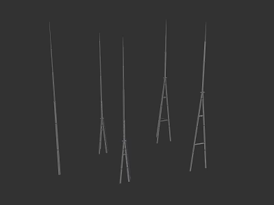 Lightning rod 3d model