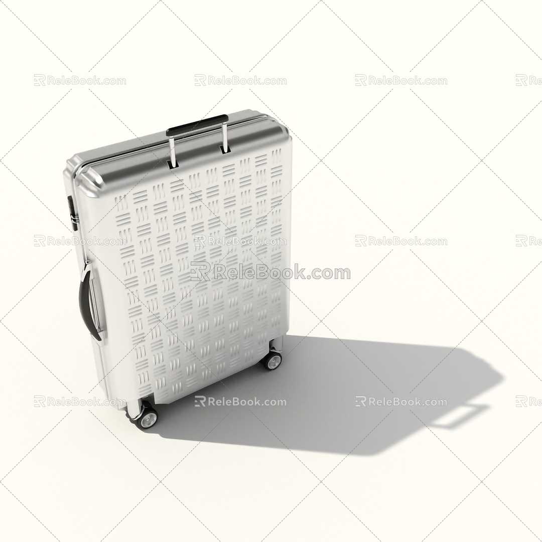 Trolley Case Luggage Luggage Luggage Luggage Luggage Luggage Suitcase 3d model