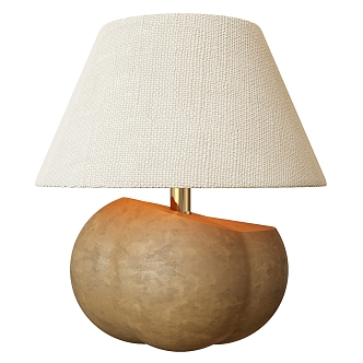 Areti Table Lamp Table Lamp Fabric Table Lamp Pottery Pot Table Lamp 3d model