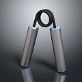 Professional Jump Rope With Durable Metal Textured Handles And Black Cable