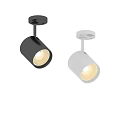 Modern Black And White Ceiling Spotlights With Bright Illumination Design 3d model