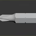 Durable Hardware Tools High Precision Stainless Steel Screwdriver Bit For Industrial Use 3d model