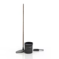 Practical Household Cleaning Supplies Set With Broom Metal Bucket Dustpan And Tools