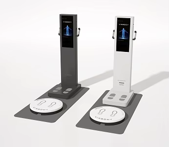 Modern Physical Examination Instrument Physical Examination Instrument Physical Examination Instrument Weigher Physical Examination Instrument Physical Examination Equipment Physical Examination All-in-One Machine 3d model