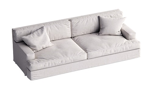 Silent double sofa 3d model