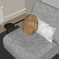 Modern ODESD2 pillow 3d model