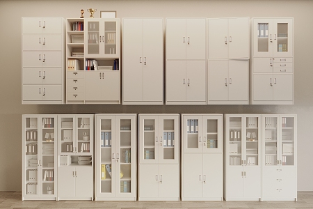 File Cabinet File Cabinet File Cabinet Combination Office Supplies 3d model