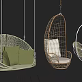 Various Stylish Hanging Chairs With Modern Designs Comfortable Cushions And Unique Shapes