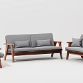 Combination sofa 3d model