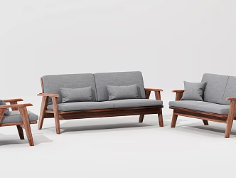 Combination sofa 3d model