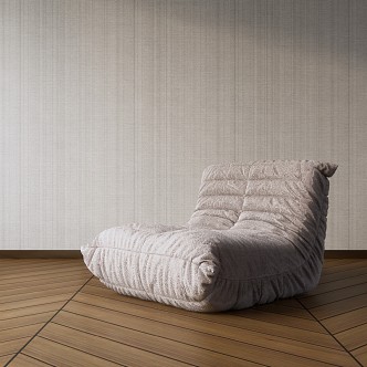 Modern Single Sofa 3d model