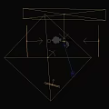 Futuristic Mechanical Gun Weapon With Flame Shooting And Smoke Effects