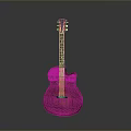 Elegant Natural Wood Acoustic Guitar Six String Household Musical Instrument for Daily Use