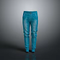 Classic Blue Jeans With Slim Fit Design Front Pockets And Comfortable Fabric