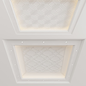 European-style ceiling 3d model