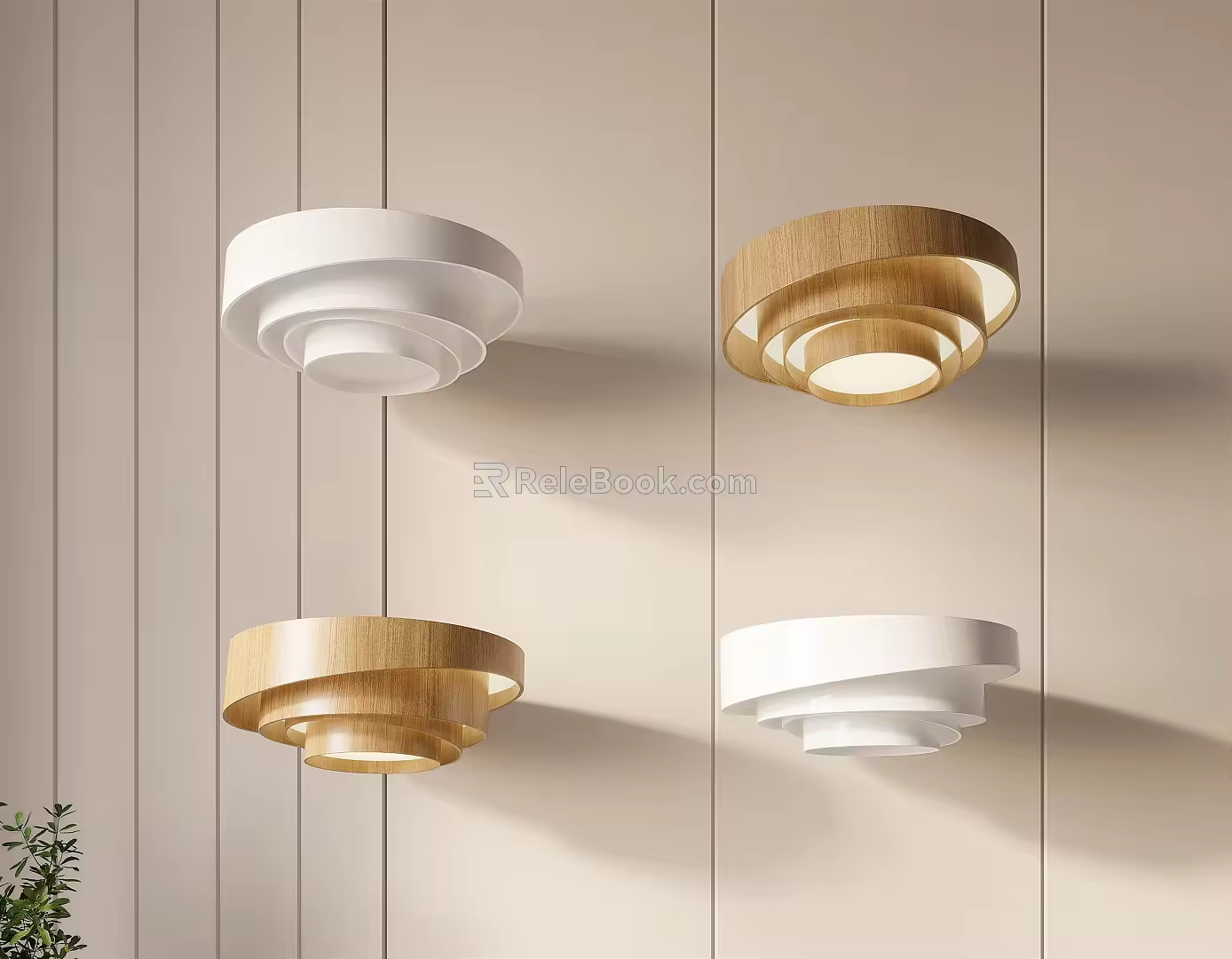 modern ceiling lamp 3d model