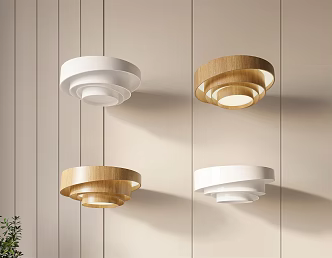 modern ceiling lamp 3d model