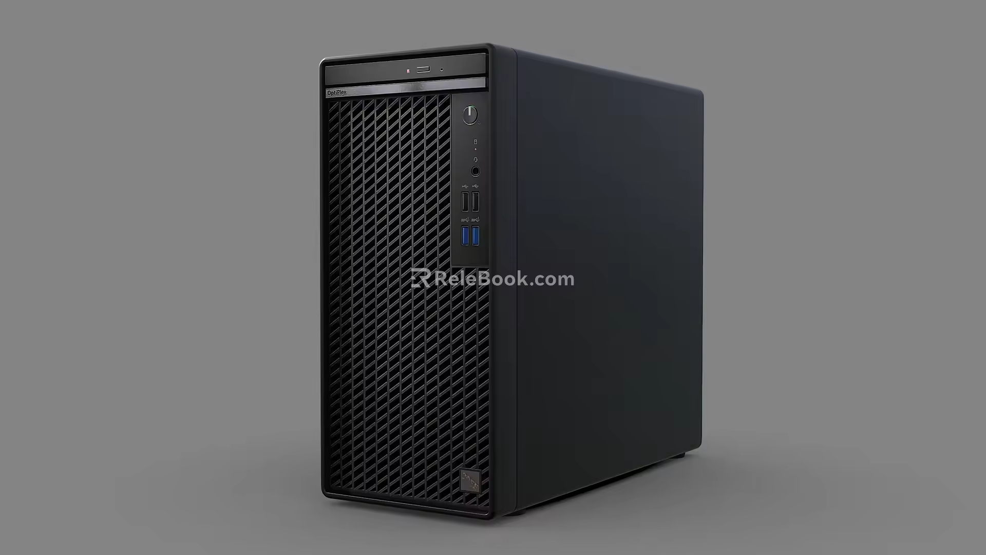 Computer host chassis desktop computer 3d model