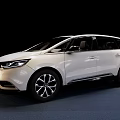 White Modern MPV Car With Sleek Exterior Stylish Wheels And Spacious Interior